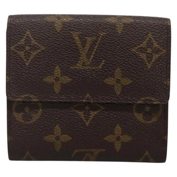 LOUIS VUITTON Monogram Porte Monnaie Bier Cartes Crdit Wallet M61652 Auth ki5989 - Picture 2 of 16